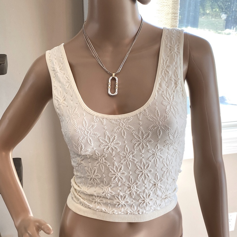 Elegant Cream Women's Top